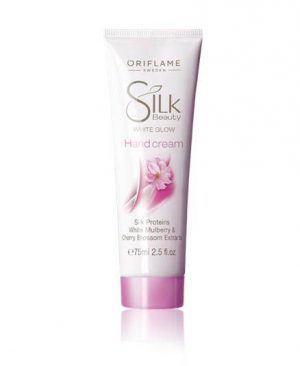 Oriflame Silk Beauty White Glow Hand Cream Pakistan