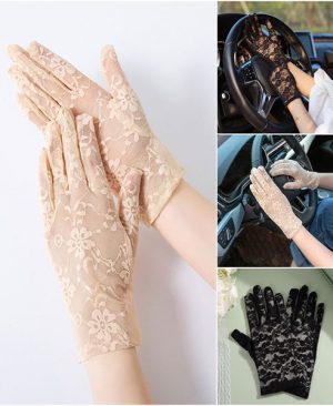 Floral Lace Gloves Pakistan
