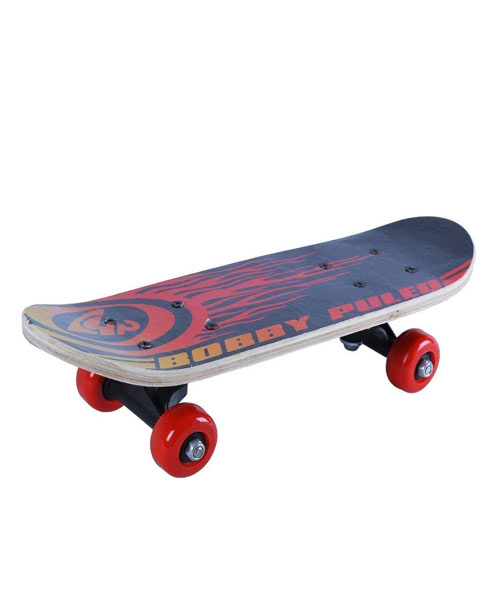 Multi Color Four Wheel Roller Skateboard Pakistan