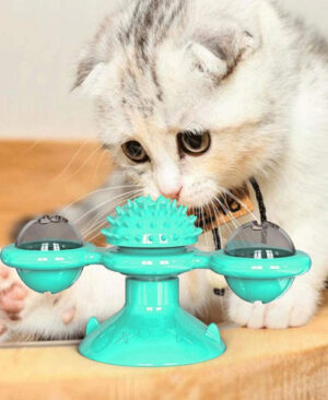 3in1 Multifunctional Turntable Windmill Cat Toy Pakistan