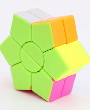 2 Layer Hexagonal Shape Magic Cube Puzzle Toy Pakistan